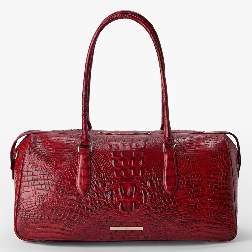 ❌SOLD❌BRAHMIN | Myla Scarlet Alden Road Collection Weekender/Travel Bag
